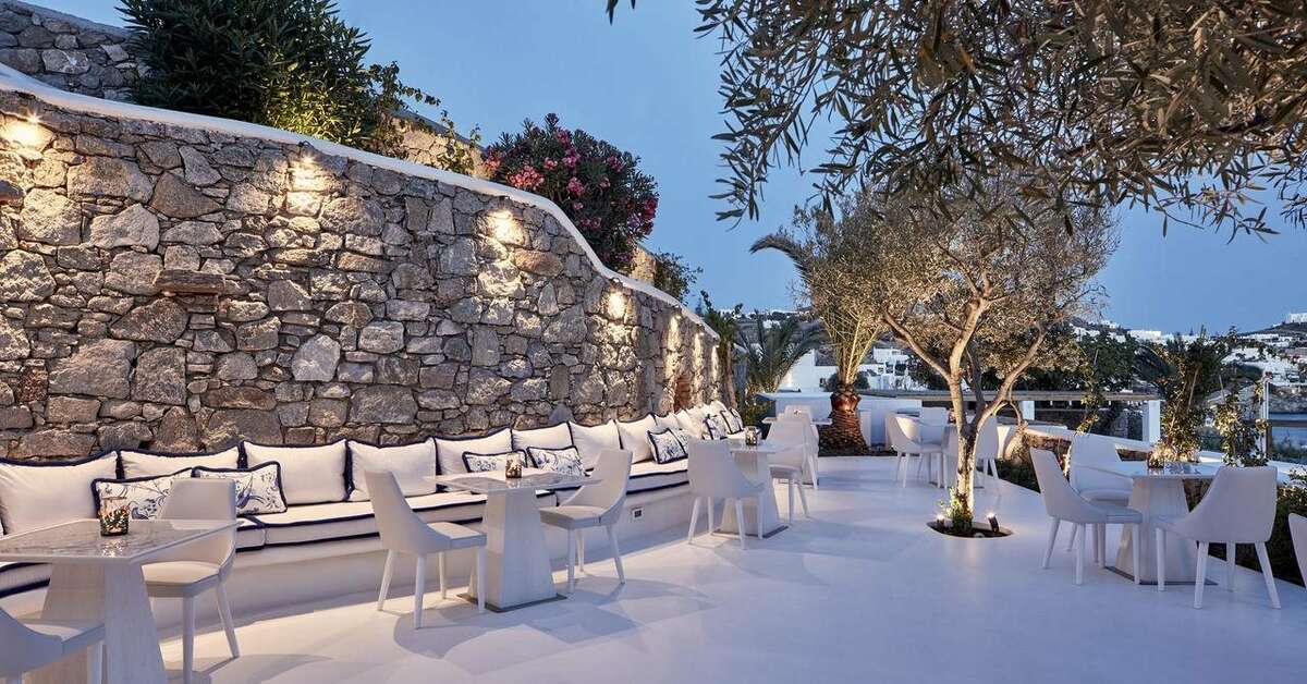 Een foto van de faciliteiten bij Katikies Mykonos