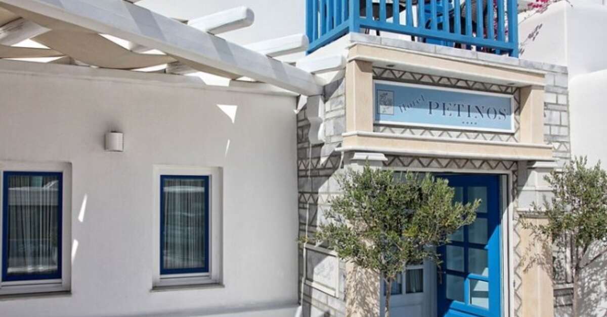 Een foto van Hotel Petinos Mykonos