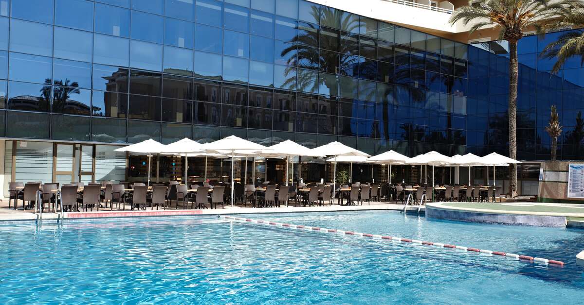 Ein Foto vom Pool im Grupotel Taurus Park
