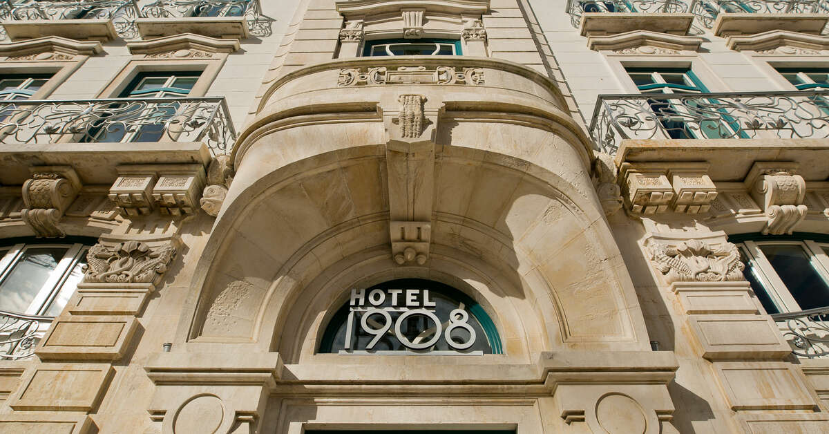 Ein Foto 1908 Lisboa Hotel