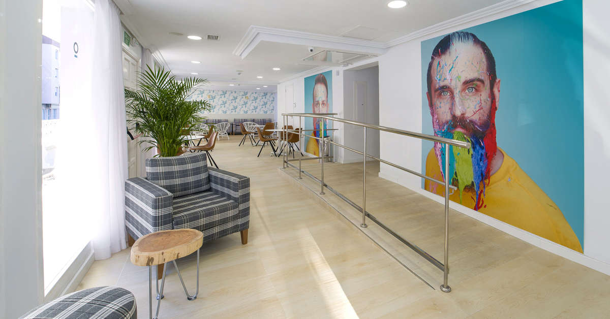 Een foto van het interieur van Hotel Vibra Lei Ibiza