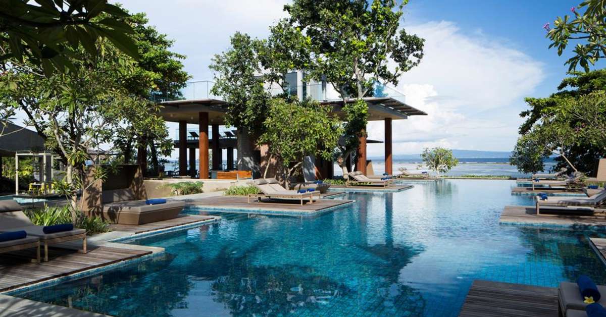 Een foto van een overzicht van Maya Sanur