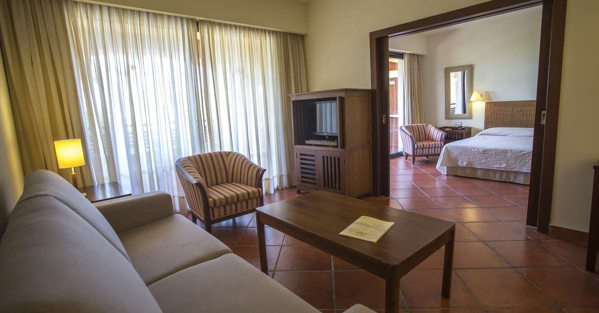 Een foto van het interieur van Puerto Antilla Grand Hotel