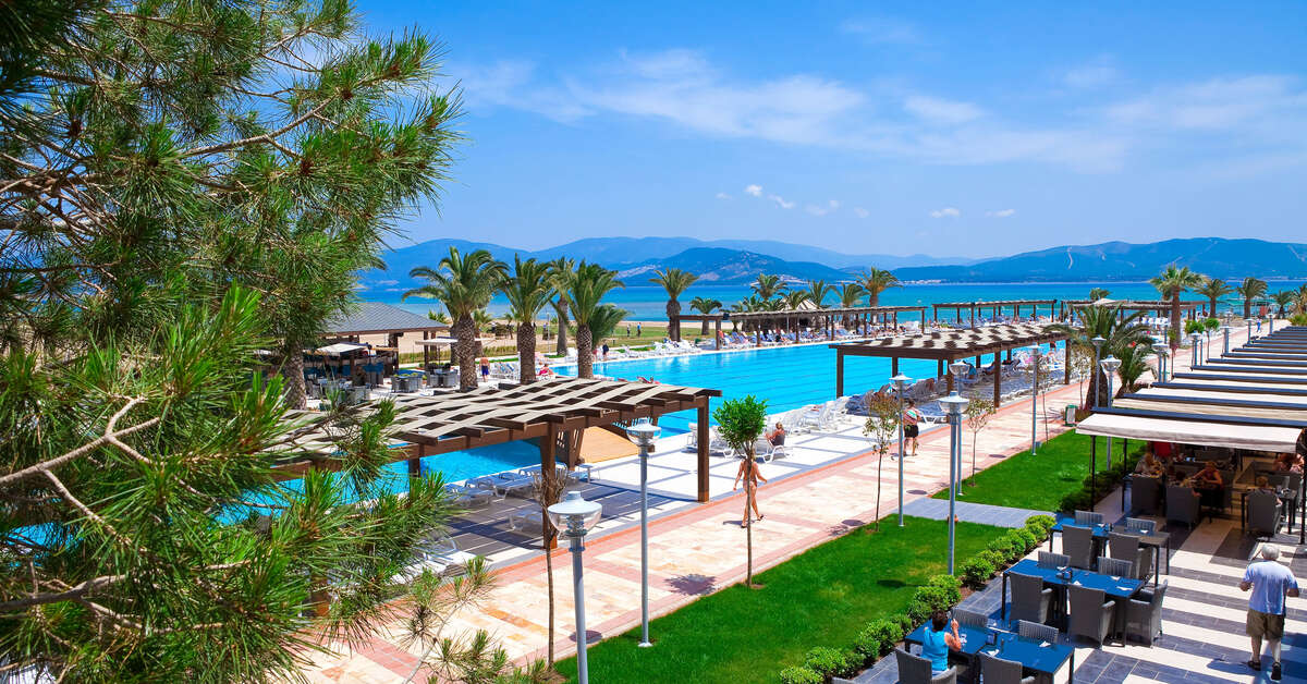 Een foto van het zwembad bij Venosa Beach Resort & Spa