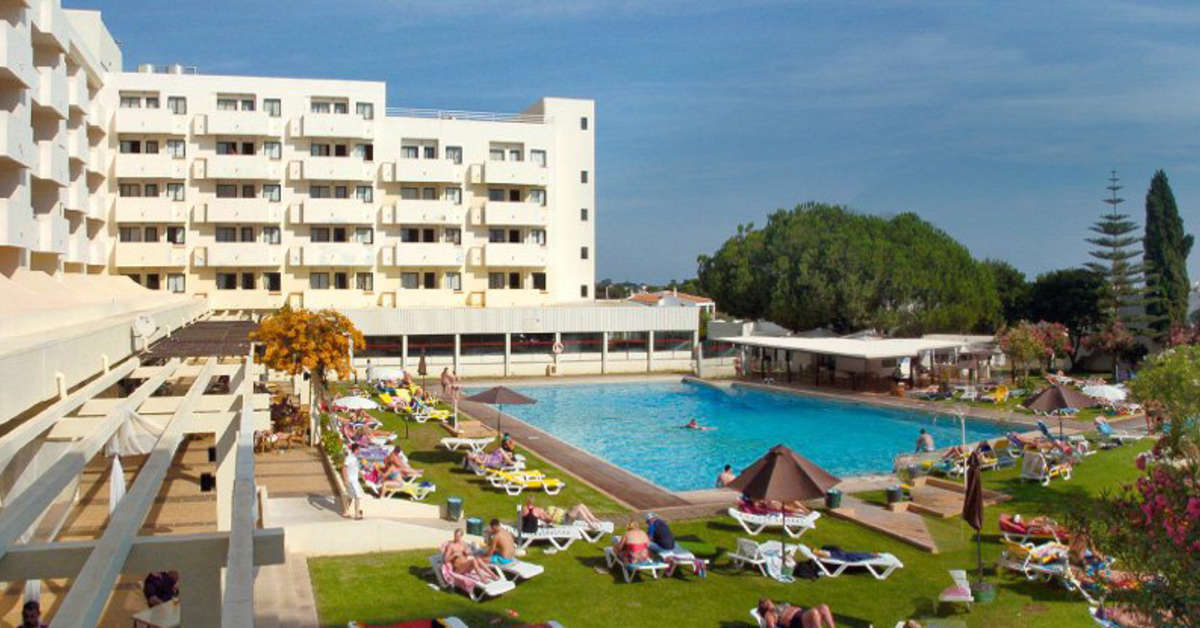 Een foto van het zwembad bij Albufeira Sol Hotel & Spa