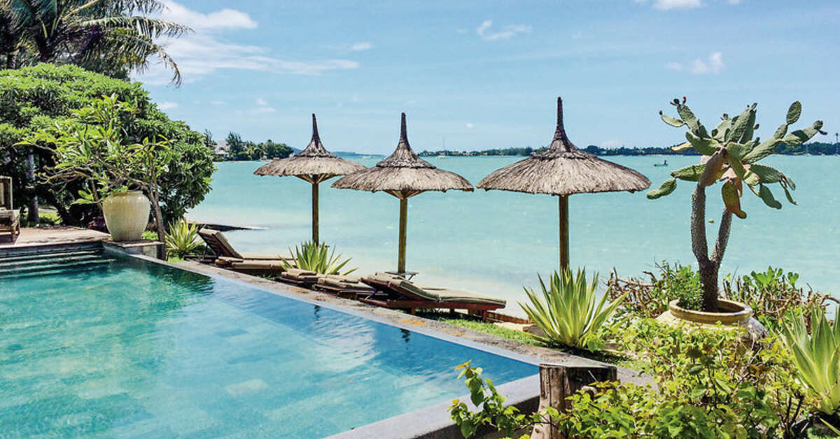 Ein Foto vom Pool im Ocean Beach & Villas