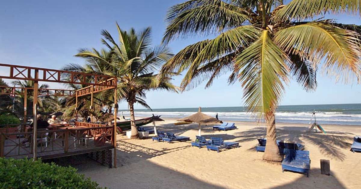 Een foto van het strand bij Kombo Beach Hotel