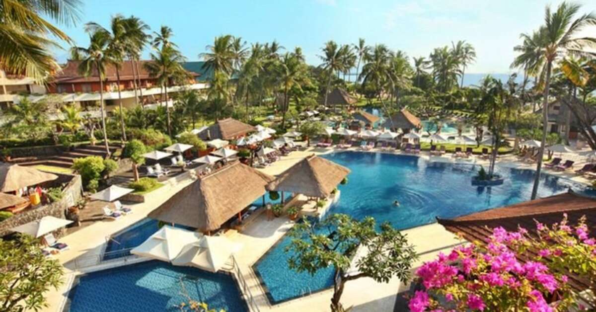 Een foto van een overzicht van Nusa Dua Beach Hotel & Spa