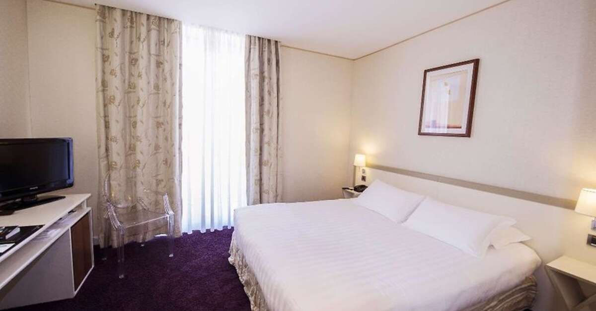 Een foto van een overzicht van Best Western Hotel Alba Nice