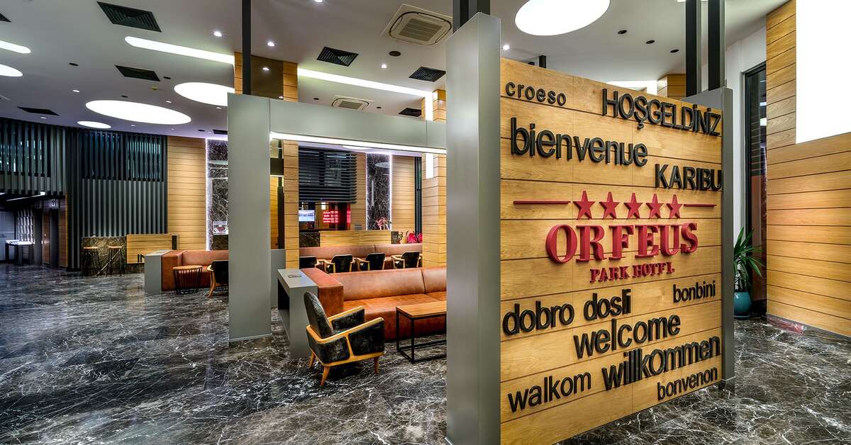 Een foto van de faciliteiten bij Orfeus Park Hotel