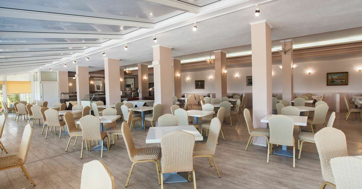 Ein Foto von den Einrichtungen im Golden Alexandros Hotel	