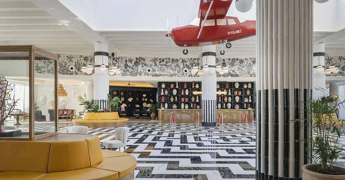 Een foto van het interieur van Ocean Coral Spring