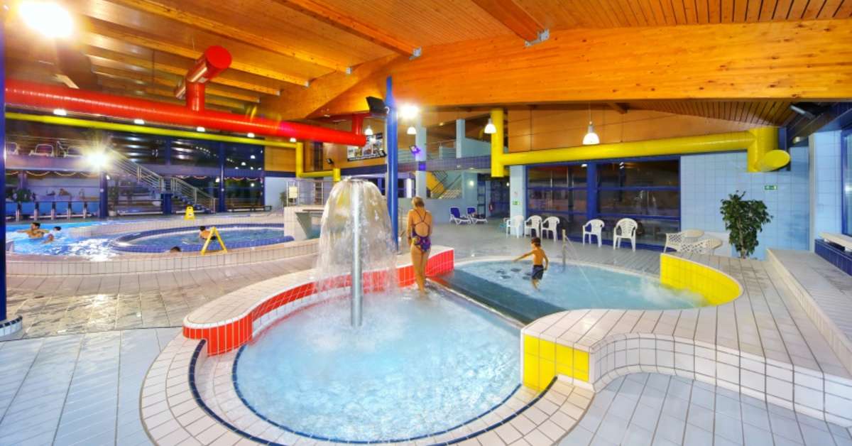 Een foto van het zwembad bij Resort Spindl