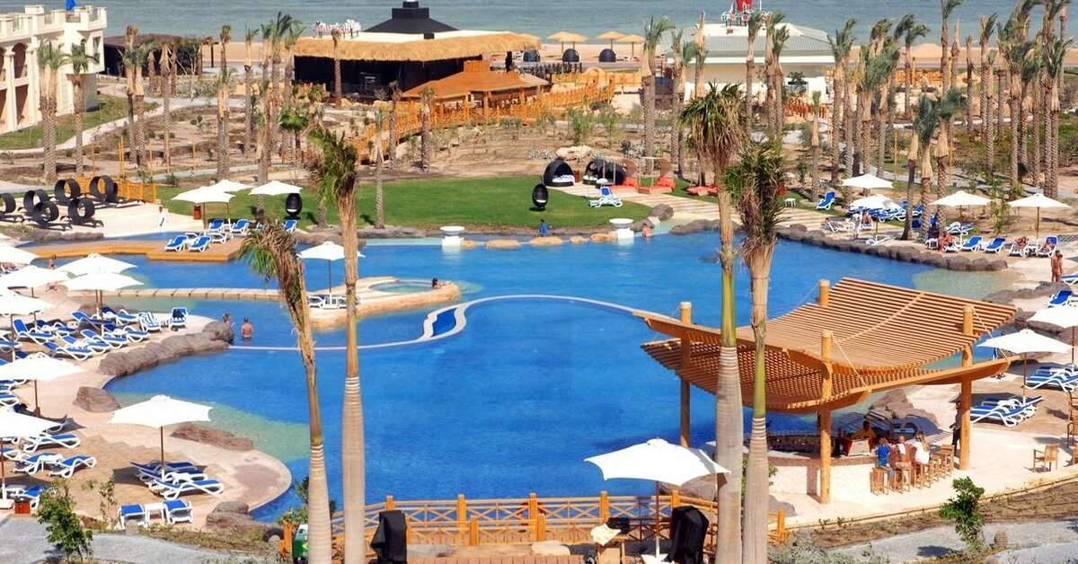 Ein Foto vom Pool im Tropitel Sahl Hasheesh