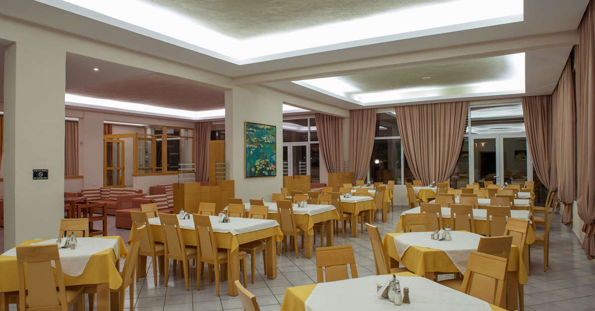 Een foto van de faciliteiten bij Aethria Hotel