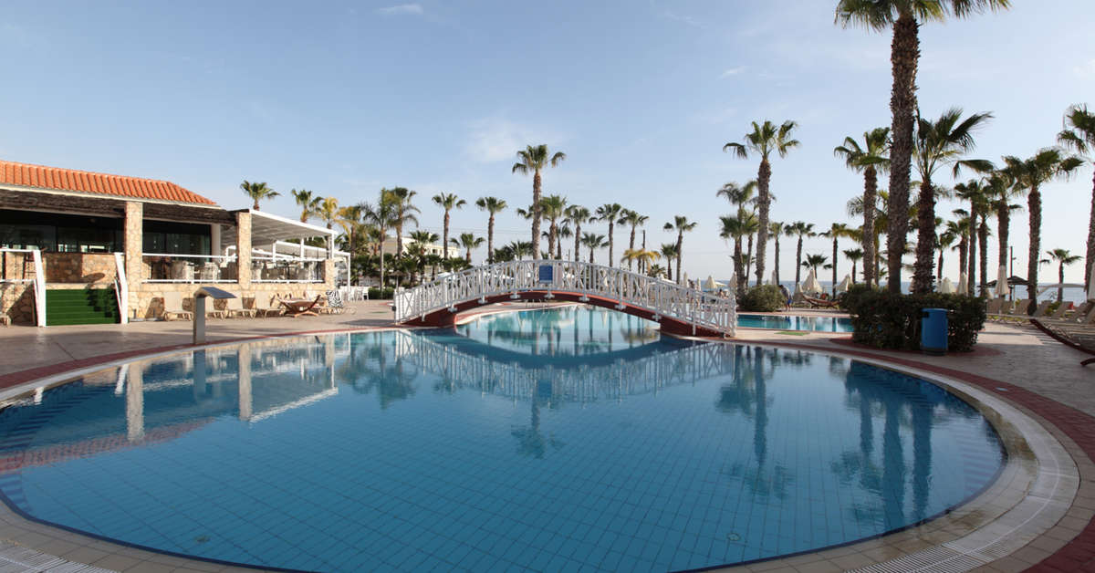 Ein Foto vom Pool im Hotel & Apartments Anastasia Beach