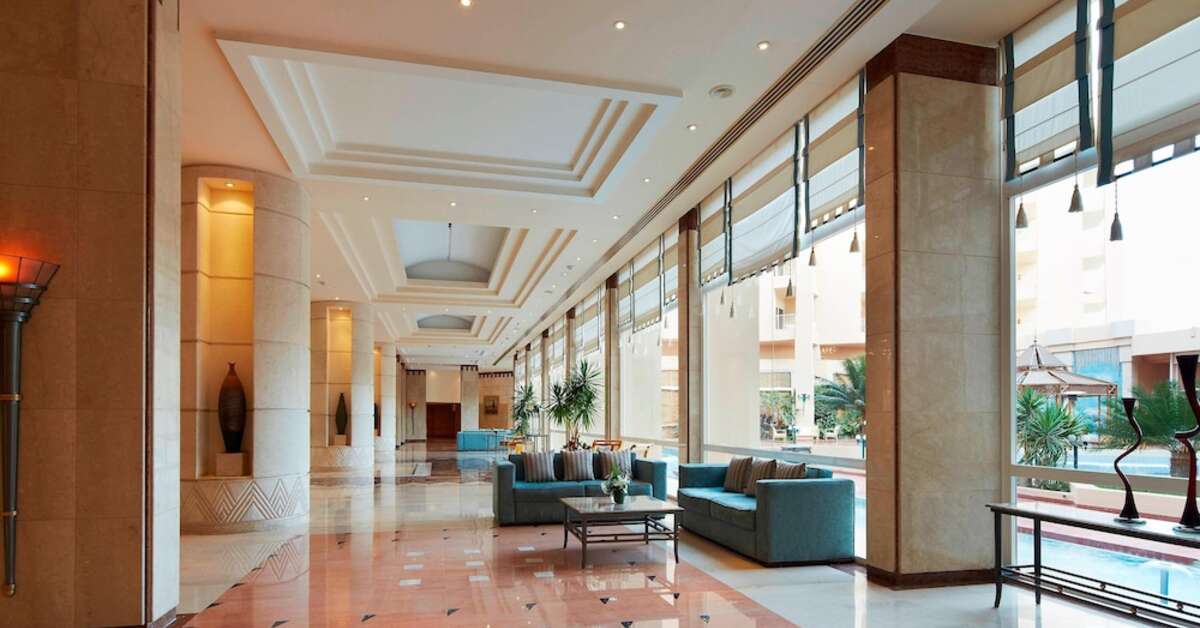 Een foto van het interieur van Hurghada Marriott Beach Resort