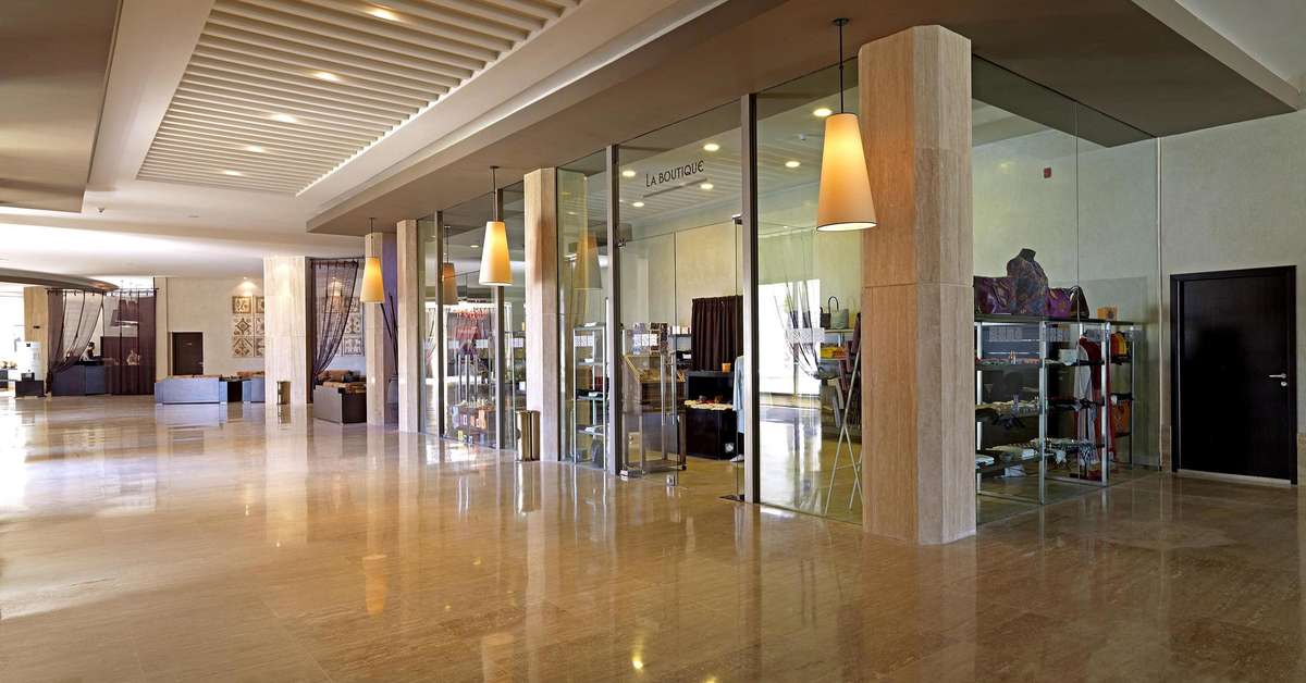 Een foto van het interieur van Atlas Essaouira & Spa