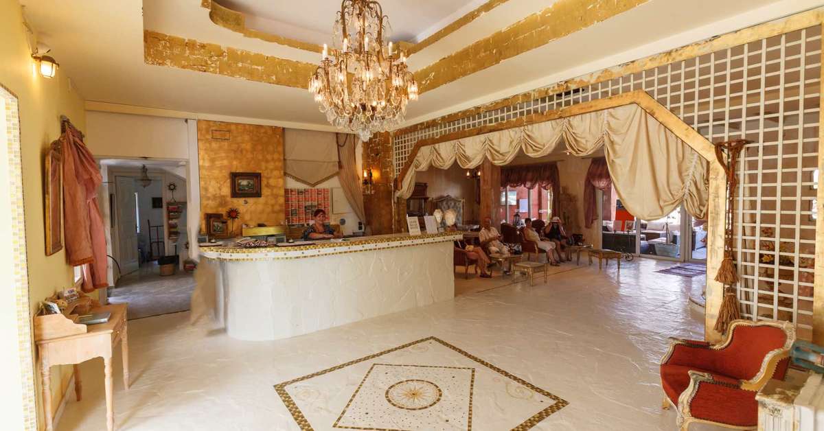 Ein Foto vom Innenbereich im Orpheas Resort