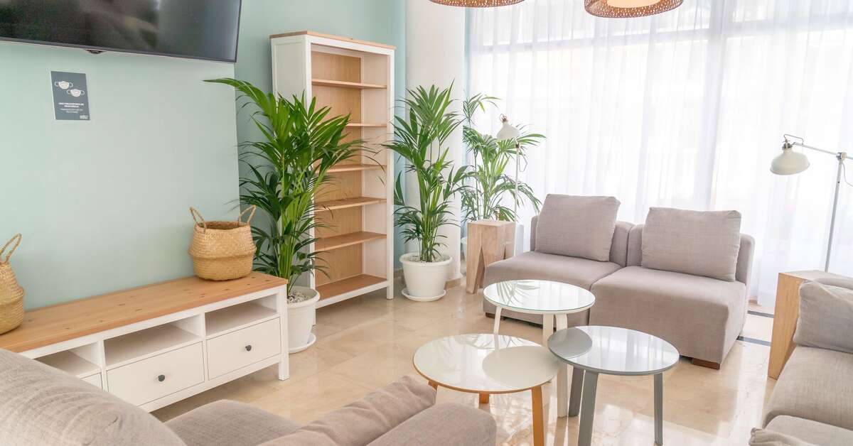 Een foto van het interieur van Hotel Coral Ocean View