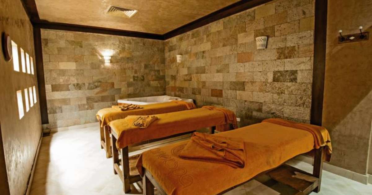 Ein Foto von den Einrichtungen im Sunrise Garden Beach Resort