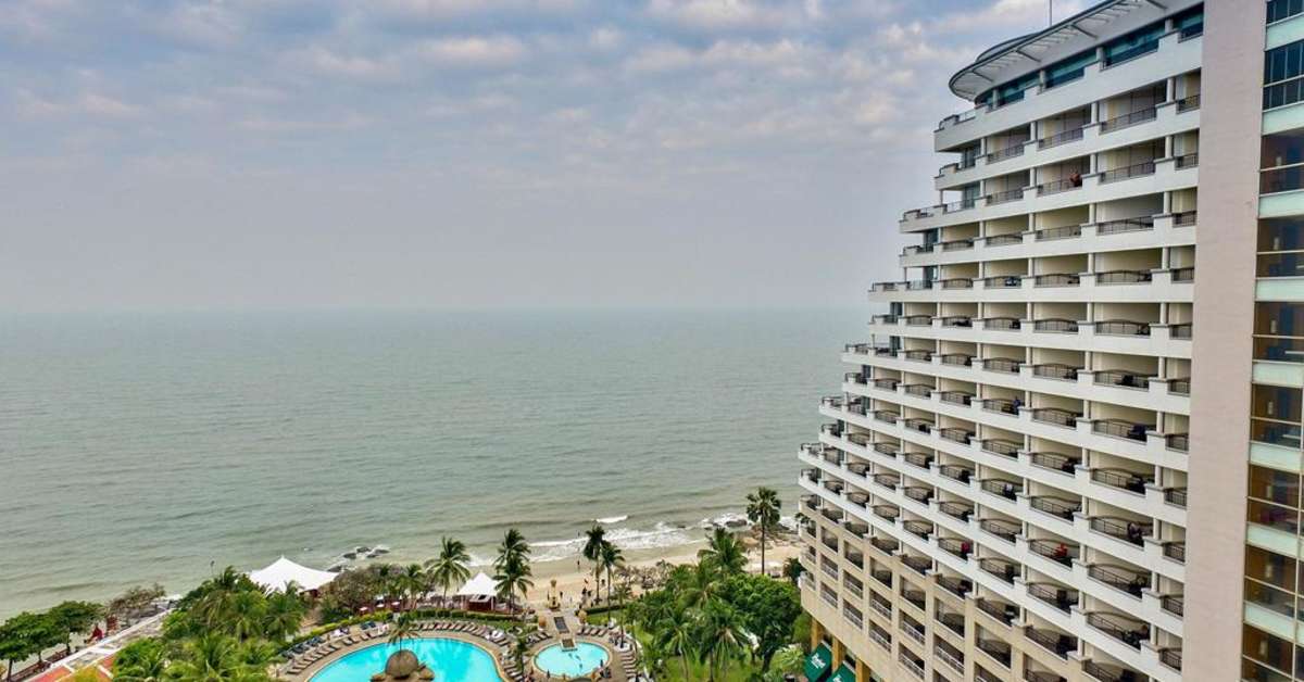 Een foto van het zwembad bij Hilton Hua Hin Resort & Spa