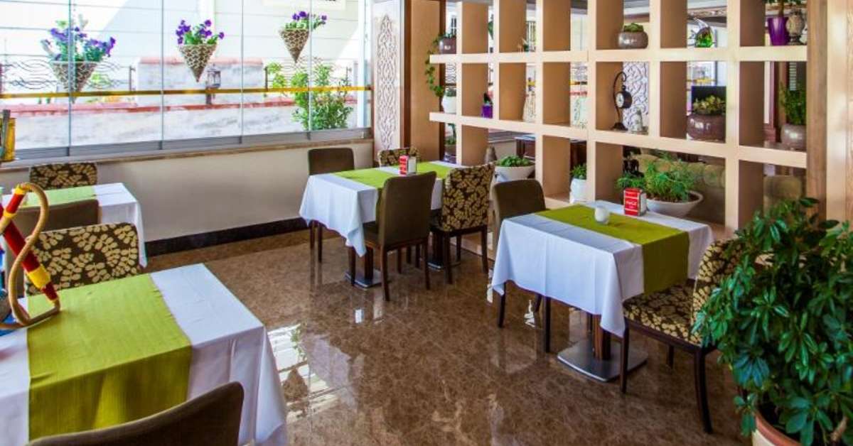 Ein Foto von den Einrichtungen im Oba Time Hotel
