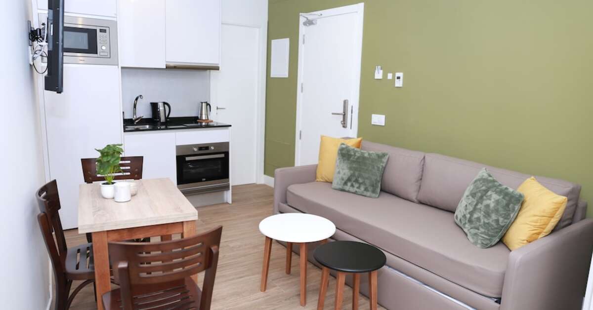 Ein Foto New Point Madrid City Apartments