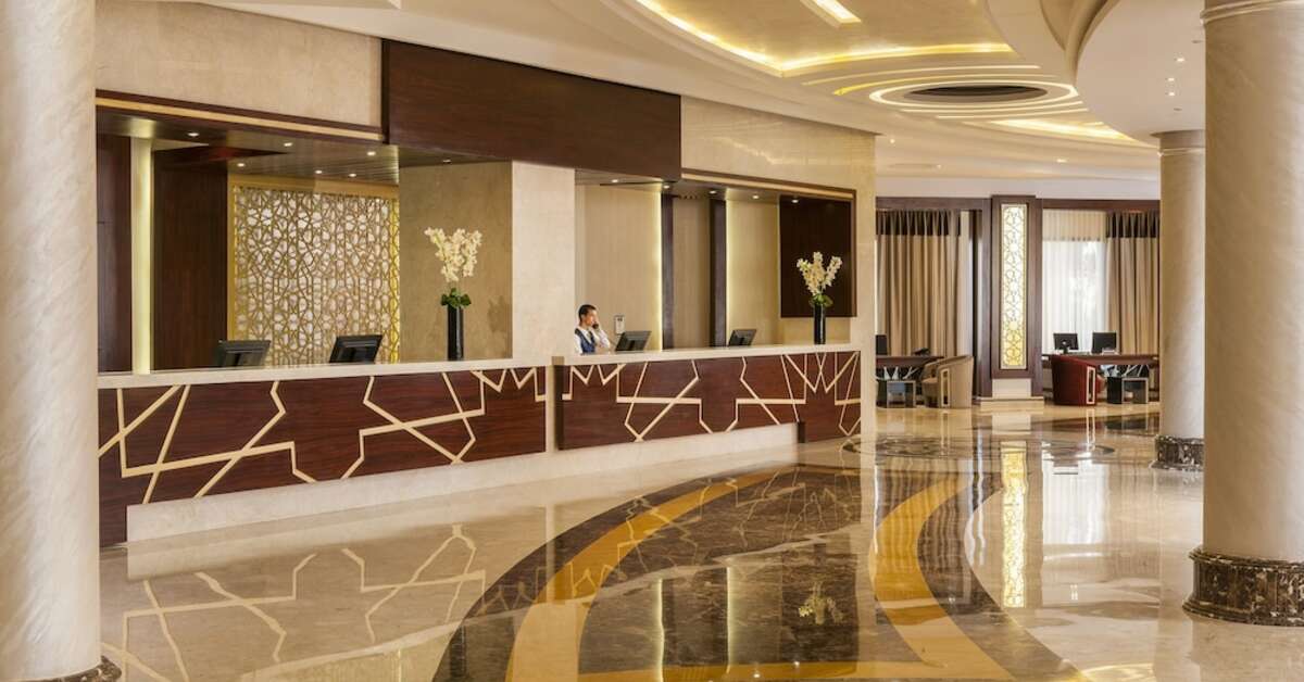 Een foto van het interieur van Rixos Premium Seagate