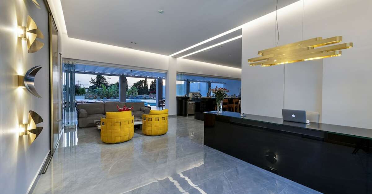 Ein Foto vom Innenbereich im Diamond Boutique Hotel