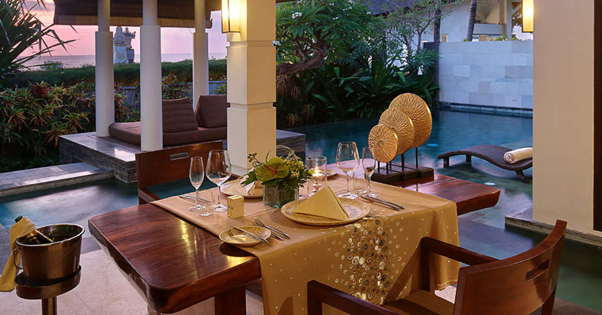 Een foto van de faciliteiten bij The Seminyak Beach Resort & Spa