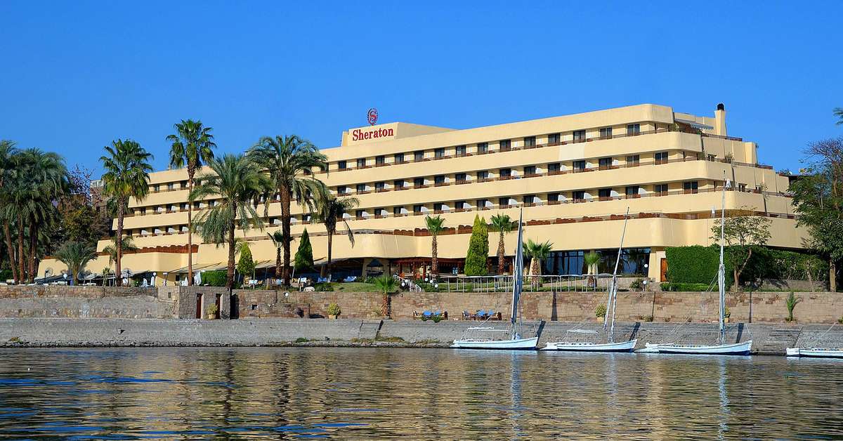 Een foto van een overzicht van Steigenberger Resort Achti Luxor