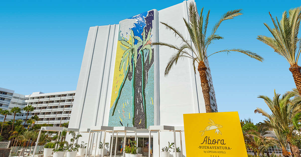 Een foto van de buitenkant van Abora Buenaventura by Lopesan Hotels