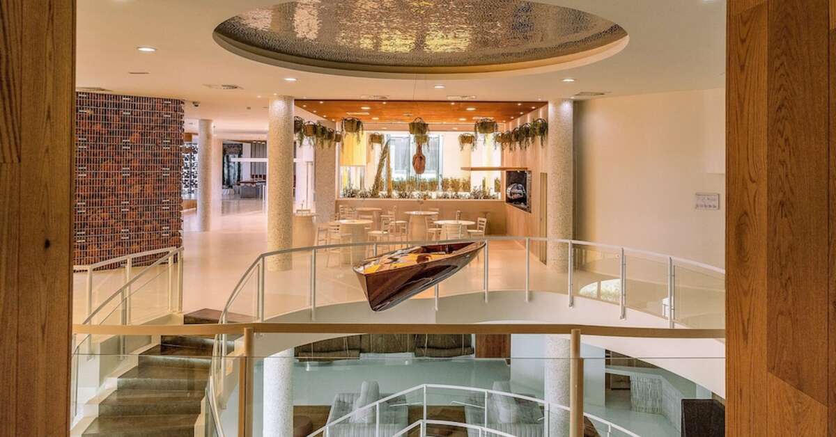 Een foto van het interieur van Higueron Hotel Malaga