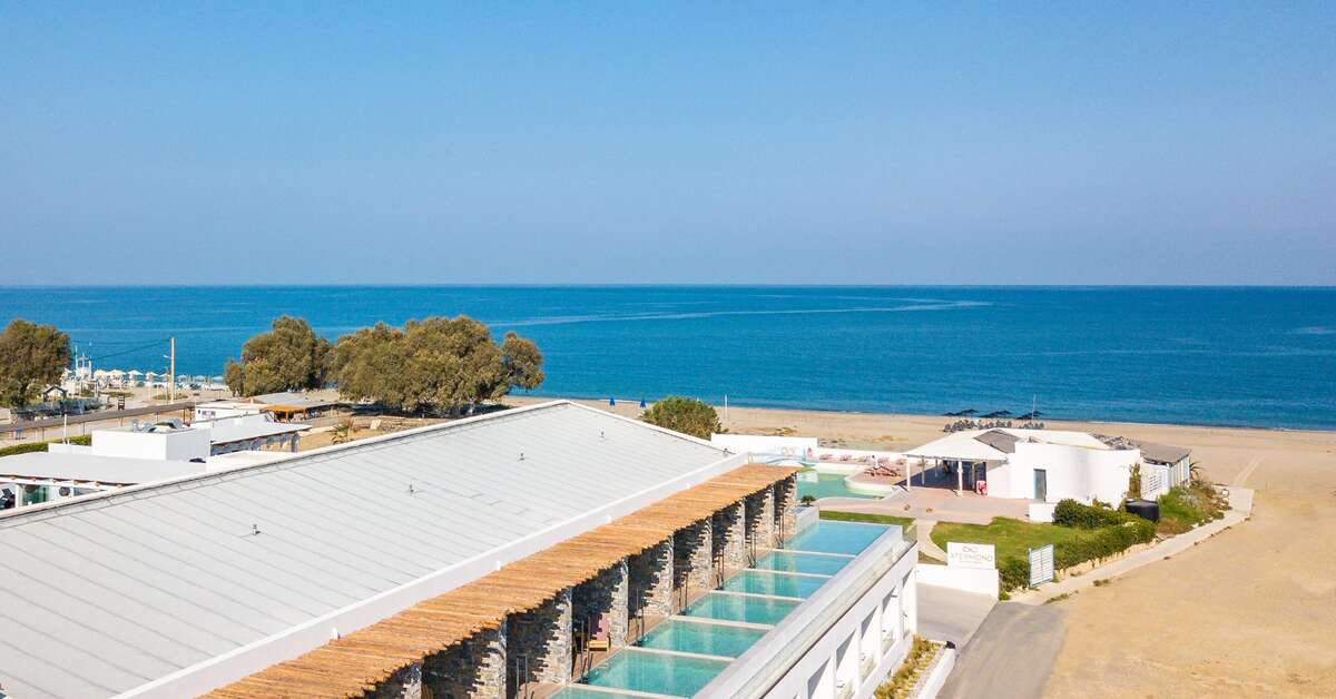 Ein Foto von der Außenansicht des Atermono Boutique Resort