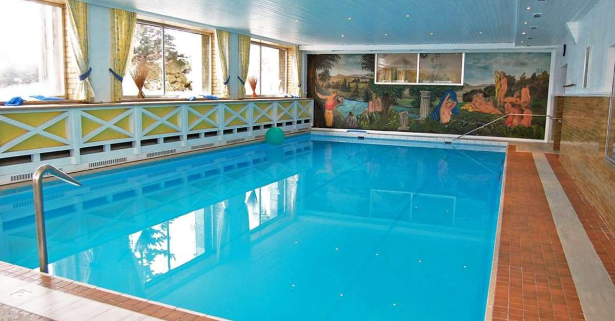 Een foto van het zwembad bij Aktivhotel Karla