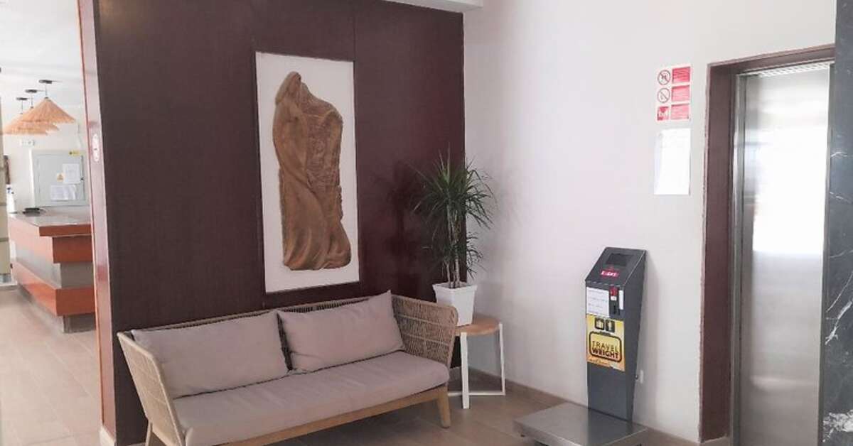 Een foto van het interieur van Hotel Iris Mallorca
