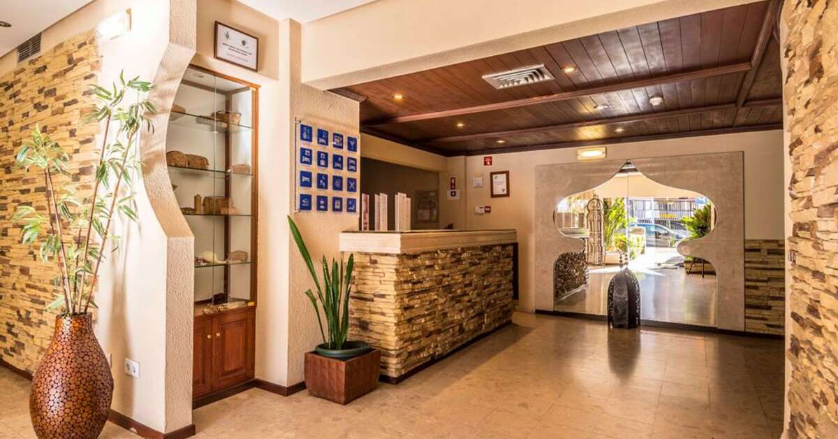 Een foto van het interieur van Casablanca Inn Boutique Hotel