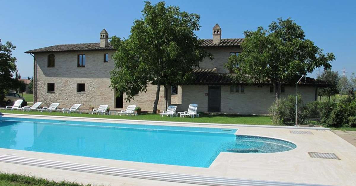 Een foto van het zwembad bij Hotel Valle di Assisi Resort
