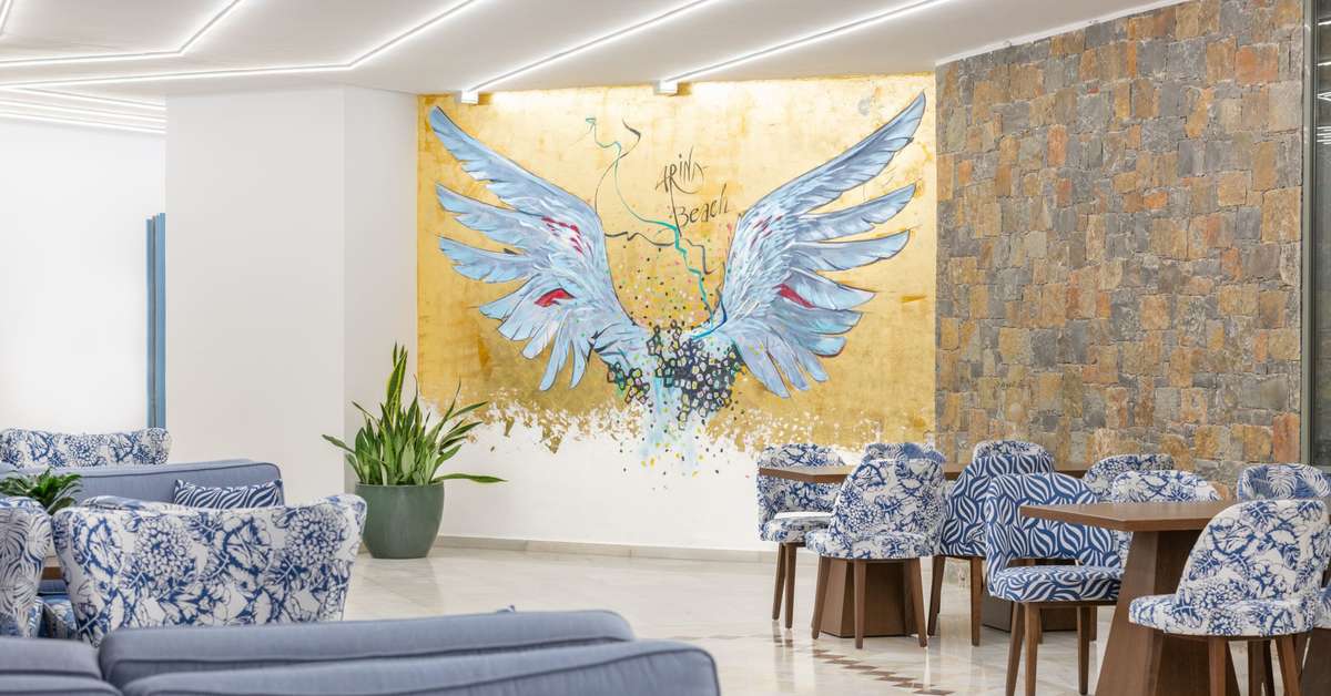 Een foto van het interieur van Arina Beach Resort