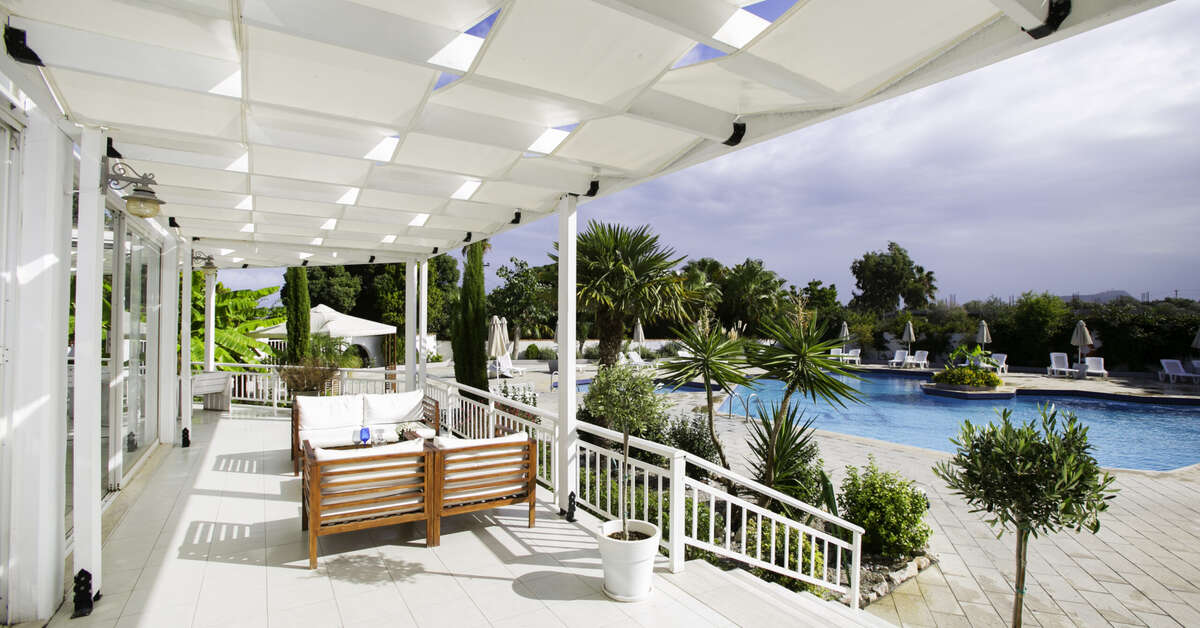 Een foto van de faciliteiten bij Happy Days Hotel Tholos