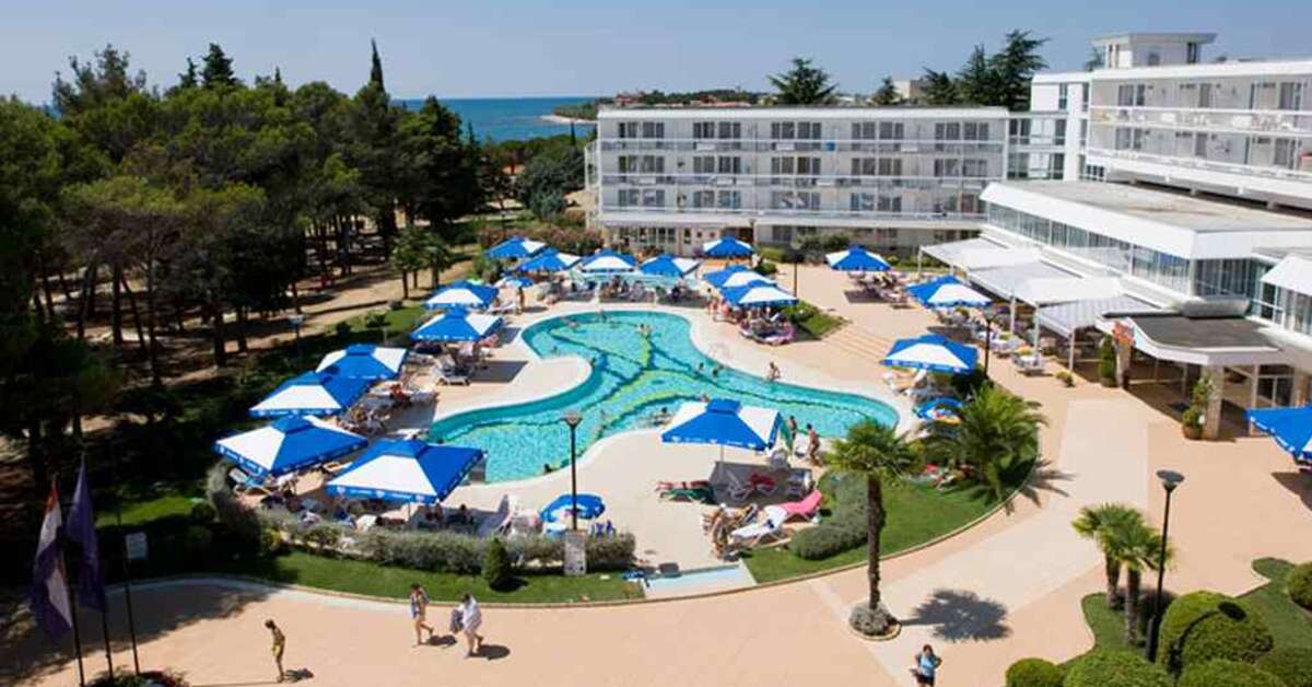 Een foto van het zwembad bij Laguna Maradiso Hotel by Aminess