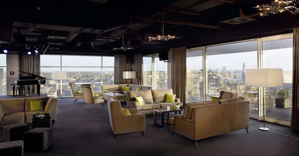 Een foto van het interieur van Lindner WTC Hotel & City Lounge