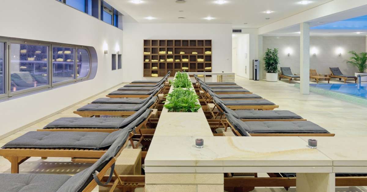 Ein Foto von den Einrichtungen im Hotel Elbresidenz