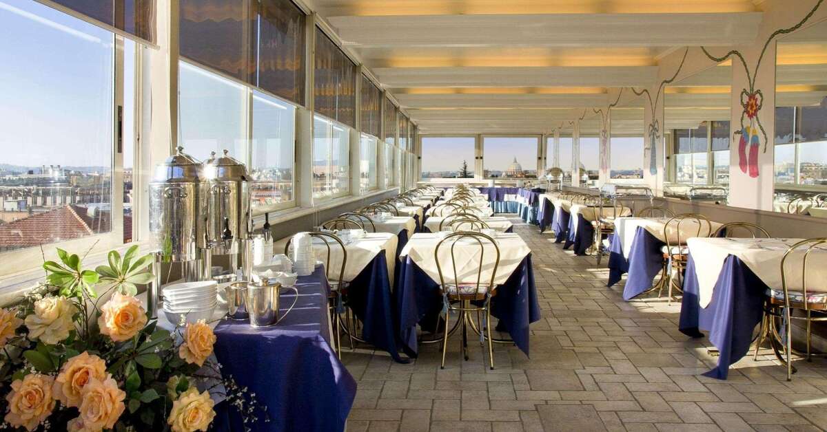Ein Foto von den Einrichtungen im Hotel Marcella Royal