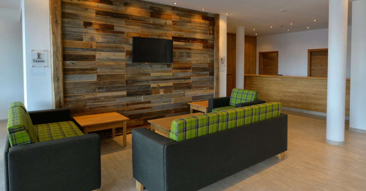 Een foto van het interieur van Alm Hotel Karnten