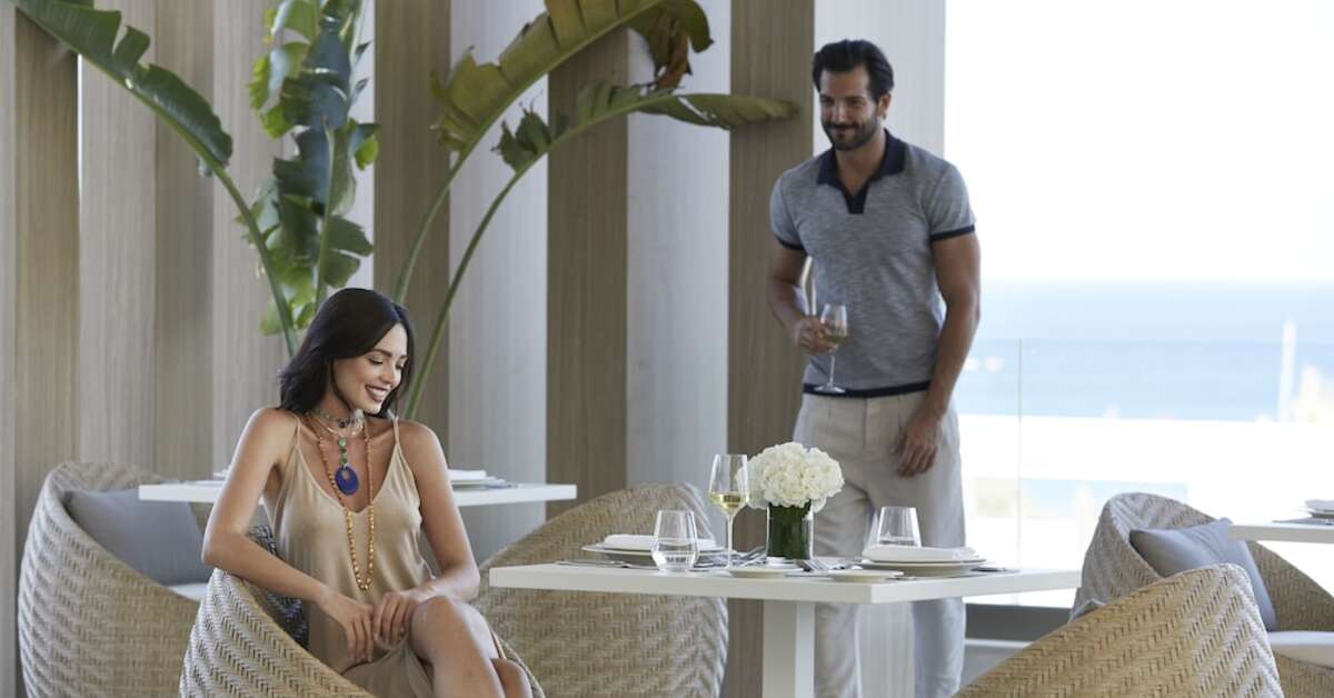 Een foto van het interieur van Mayia Exclusive Resort & Spa