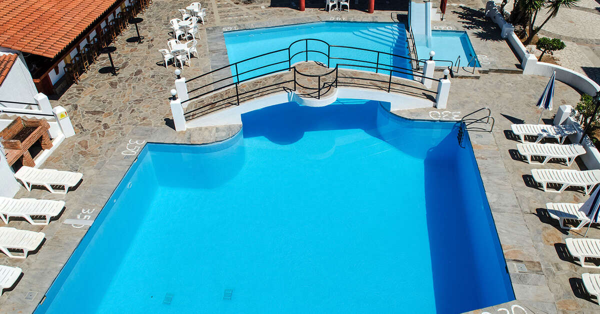 Een foto van het zwembad bij Anema by the Sea Guesthouse