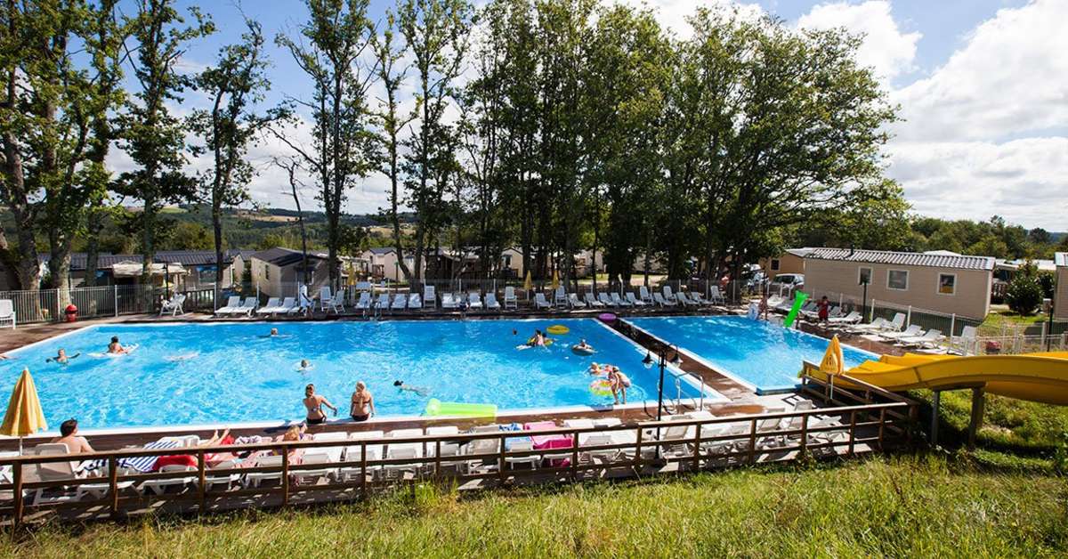 Een foto van een overzicht van Camping Le Grand Dague