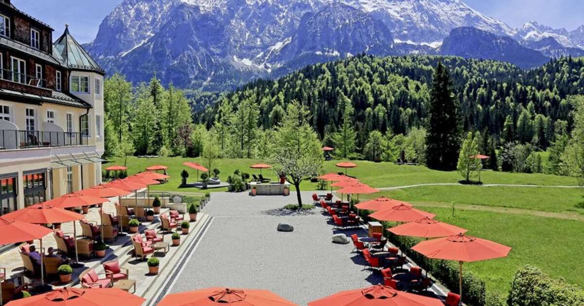 Ein Foto Schloss Elmau